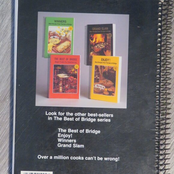 Grand Slam More Recipes From The Best of Bridge 1988 Spiral Bound (K461) - Picture 3 of 11